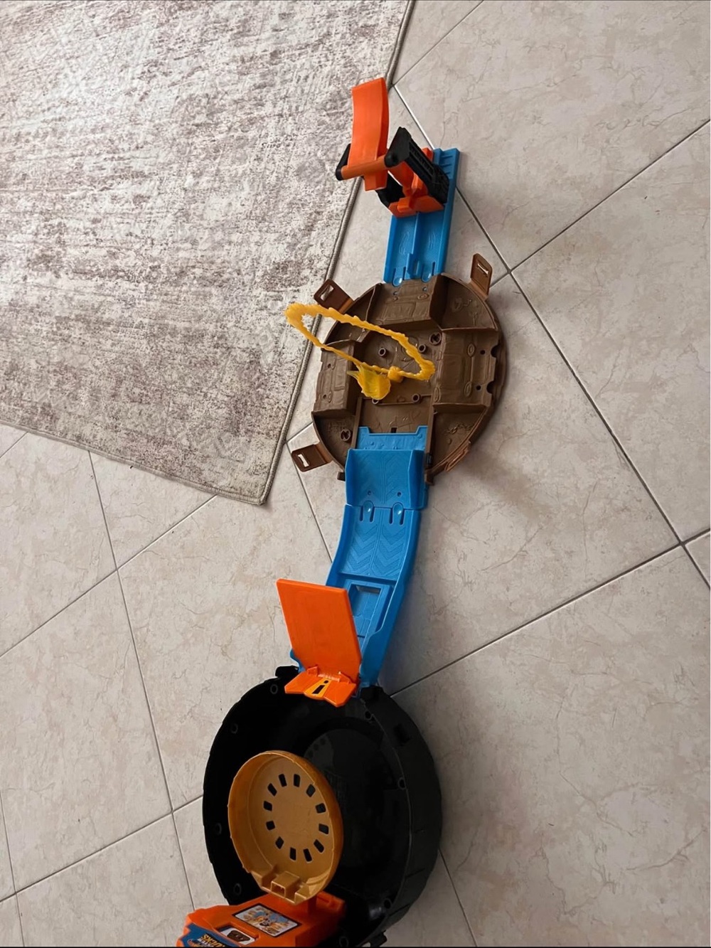Hotwheels monster truck stunt tire